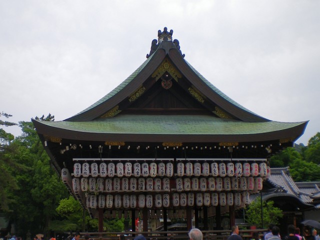 祇園祭の八坂神社