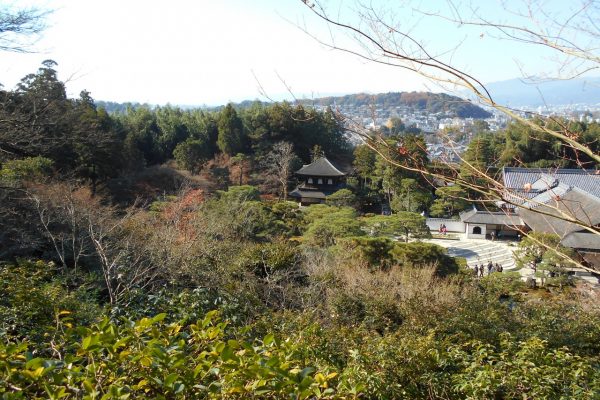 銀閣寺高台