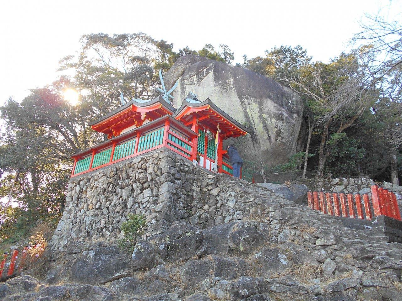 熊野大神が降臨した神倉神社