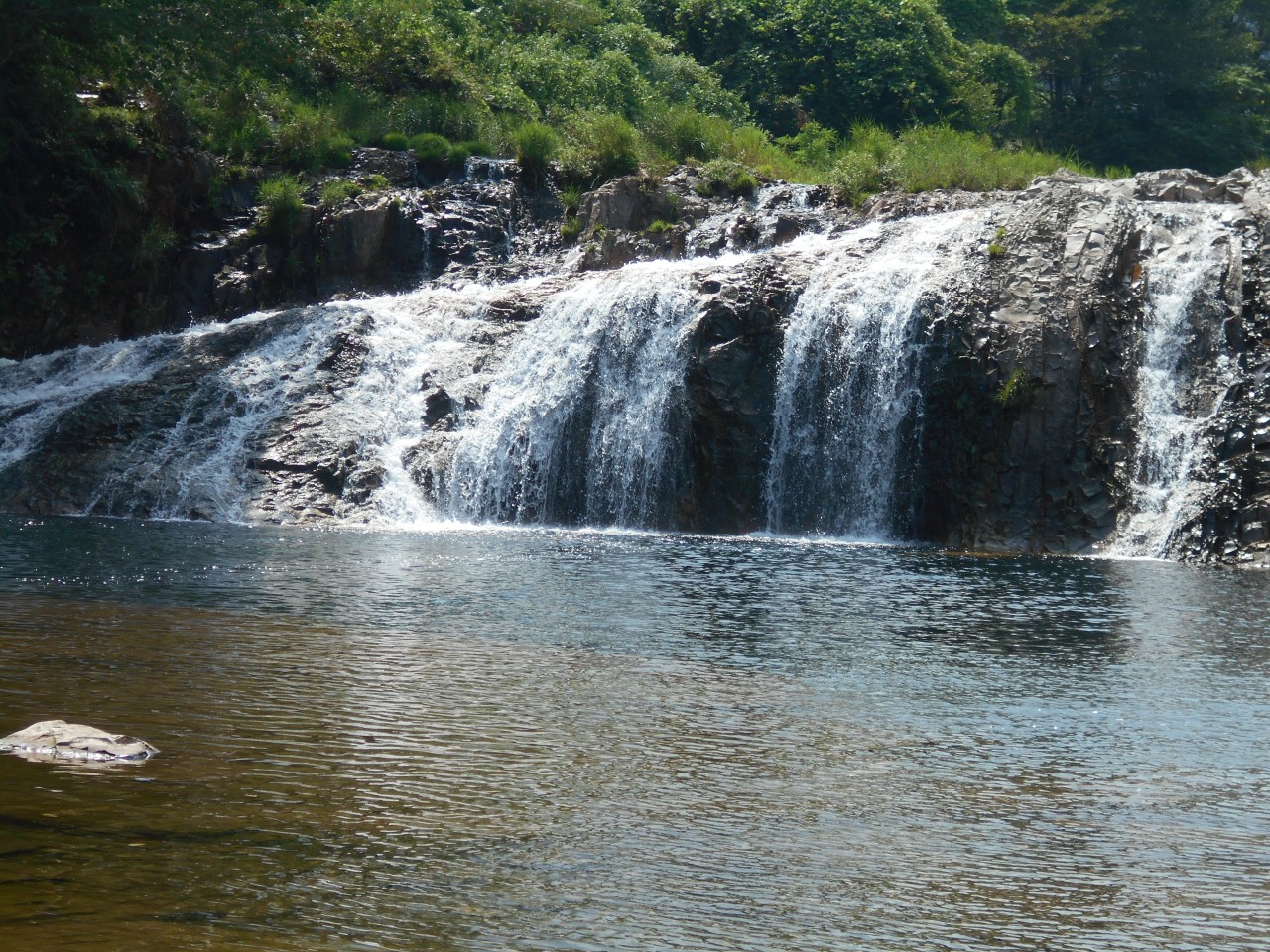 奥三河のナイアガラの滝「蔦の淵」
